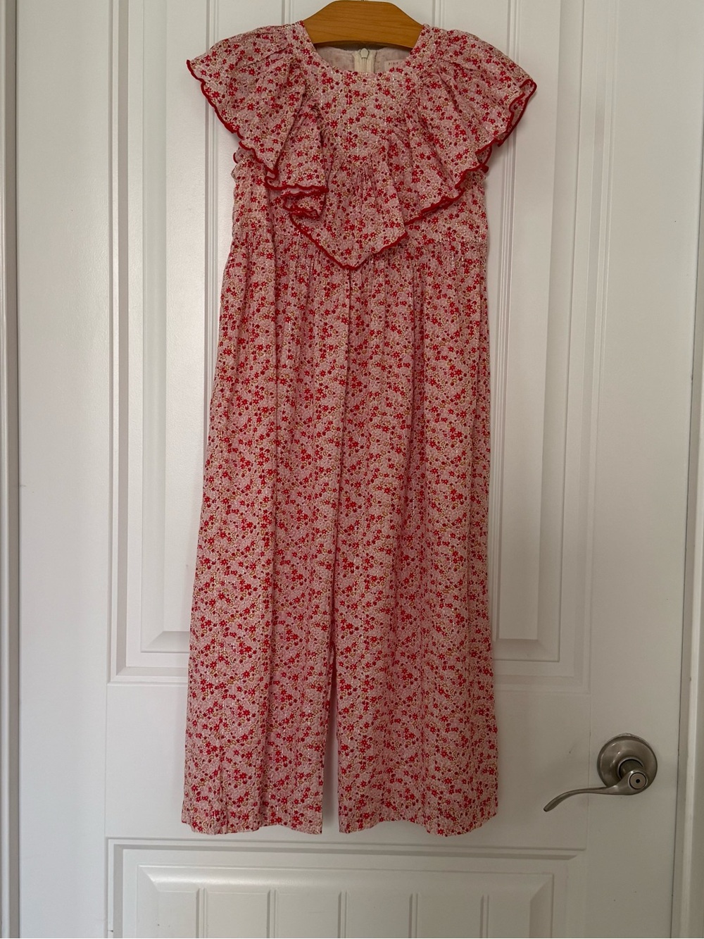 Pink Chicken Girls Raphaela Jumper Pink Mini Ditsy Floral Dress Size 5Y